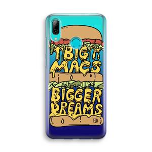 CaseCompany Big Macs Bigger Dreams: Huawei P Smart (2019) Transparant Hoesje