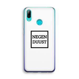 CaseCompany Negenduust vierkant: Huawei P Smart (2019) Transparant Hoesje