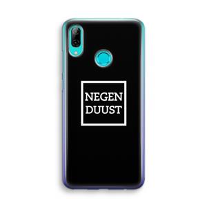 CaseCompany Negenduust black: Huawei P Smart (2019) Transparant Hoesje