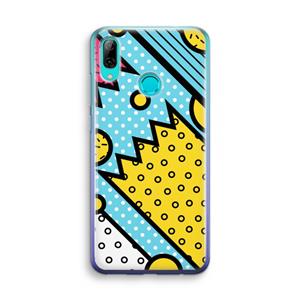 CaseCompany Pop Art #1: Huawei P Smart (2019) Transparant Hoesje