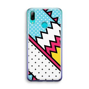 CaseCompany Pop Art #2: Huawei P Smart (2019) Transparant Hoesje