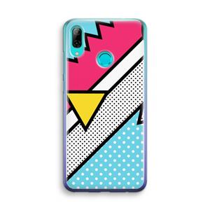 CaseCompany Pop Art #3: Huawei P Smart (2019) Transparant Hoesje