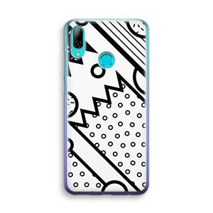 CaseCompany Pop Art #4: Huawei P Smart (2019) Transparant Hoesje