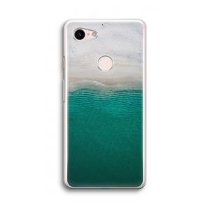 CaseCompany Stranded: Google Pixel 3 Transparant Hoesje