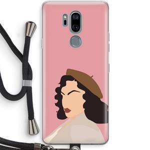 CaseCompany Confidence: LG G7 Thinq Transparant Hoesje met koord