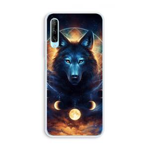 CaseCompany Wolf Dreamcatcher: Huawei P Smart Pro Transparant Hoesje