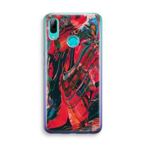 CaseCompany Endless Descent: Huawei P Smart (2019) Transparant Hoesje