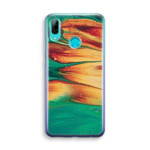 CaseCompany Green Inferno: Huawei P Smart (2019) Transparant Hoesje