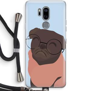 CaseCompany Ludo: LG G7 Thinq Transparant Hoesje met koord