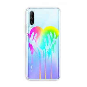 CaseCompany Hold My Heart: Huawei P Smart Pro Transparant Hoesje