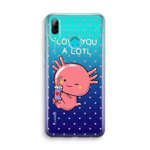 CaseCompany Love You A Lotl: Huawei P Smart (2019) Transparant Hoesje