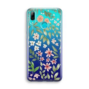 CaseCompany Botanical sweet flower heaven: Huawei P Smart (2019) Transparant Hoesje