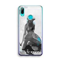 CaseCompany I will not feel a thing: Huawei P Smart (2019) Transparant Hoesje