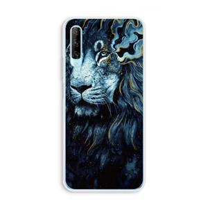 CaseCompany Darkness Lion: Huawei P Smart Pro Transparant Hoesje