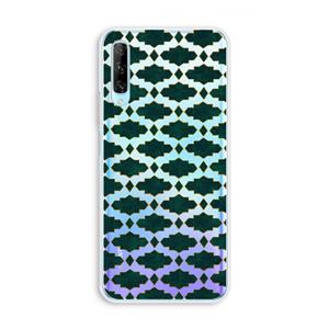 CaseCompany Moroccan tiles: Huawei P Smart Pro Transparant Hoesje