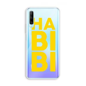 CaseCompany Habibi Blue: Huawei P Smart Pro Transparant Hoesje