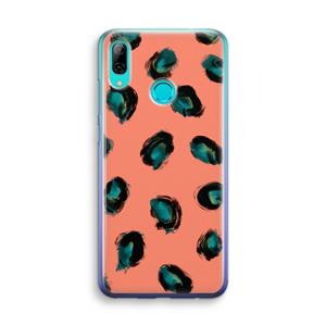 CaseCompany Pink Cheetah: Huawei P Smart (2019) Transparant Hoesje