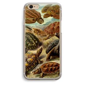 CaseCompany Haeckel Chelonia: iPhone 6 / 6S Transparant Hoesje