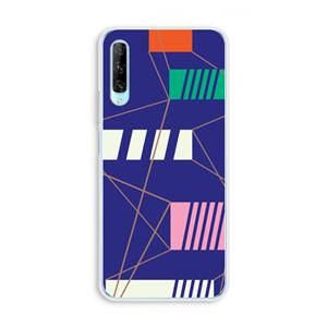 CaseCompany Gestalte 5: Huawei P Smart Pro Transparant Hoesje