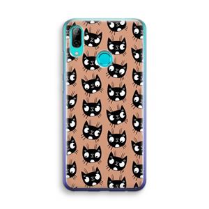 CaseCompany Kat: Huawei P Smart (2019) Transparant Hoesje