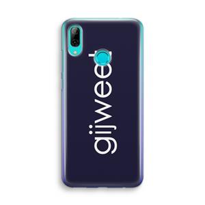 CaseCompany Gijweet: Huawei P Smart (2019) Transparant Hoesje