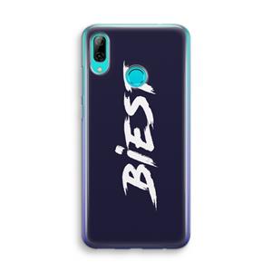 CaseCompany Biest: Huawei P Smart (2019) Transparant Hoesje