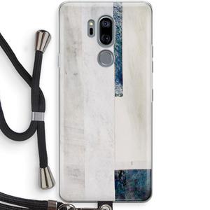 CaseCompany Meet you there: LG G7 Thinq Transparant Hoesje met koord