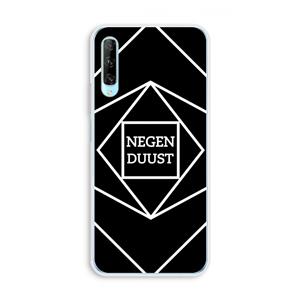 CaseCompany Negenduust geometrisch: Huawei P Smart Pro Transparant Hoesje