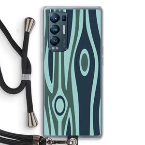 CaseCompany Bast B: Oppo Find X3 Neo Transparant Hoesje met koord