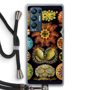 CaseCompany Haeckel Ascidiae: Oppo Find X3 Neo Transparant Hoesje met koord