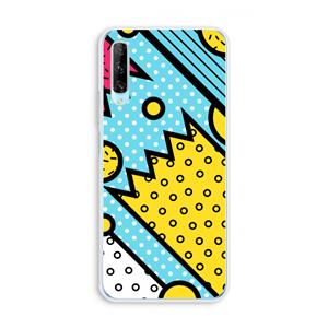 CaseCompany Pop Art #1: Huawei P Smart Pro Transparant Hoesje