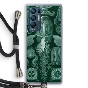 CaseCompany Haeckel Cubomedusae: Oppo Find X3 Neo Transparant Hoesje met koord