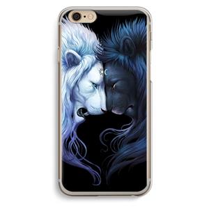 CaseCompany Brotherhood: iPhone 6 / 6S Transparant Hoesje