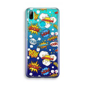 CaseCompany Pow Smack: Huawei P Smart (2019) Transparant Hoesje