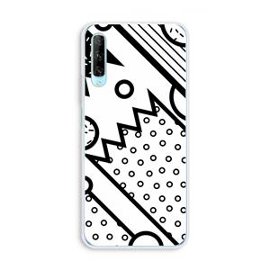 CaseCompany Pop Art #4: Huawei P Smart Pro Transparant Hoesje