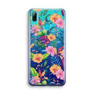 CaseCompany Tropisch 2: Huawei P Smart (2019) Transparant Hoesje