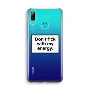 CaseCompany My energy: Huawei P Smart (2019) Transparant Hoesje