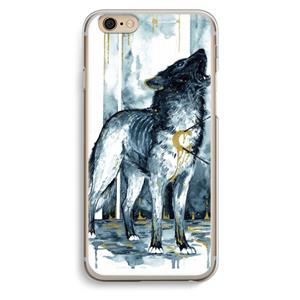 CaseCompany Bleeding Soul: iPhone 6 / 6S Transparant Hoesje