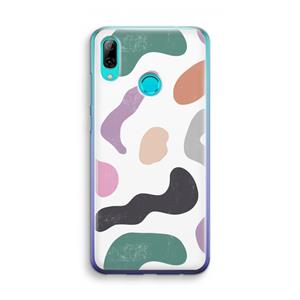 CaseCompany Memphis Shapes: Huawei P Smart (2019) Transparant Hoesje