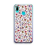 CaseCompany Planets Space: Huawei P Smart (2019) Transparant Hoesje