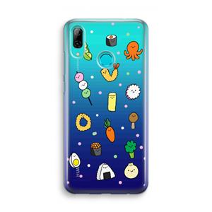 CaseCompany Happy bento friends: Huawei P Smart (2019) Transparant Hoesje