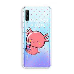 CaseCompany Love You A Lotl: Huawei P Smart Pro Transparant Hoesje