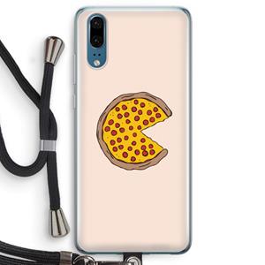 CaseCompany You Complete Me #2: Huawei P20 Transparant Hoesje met koord