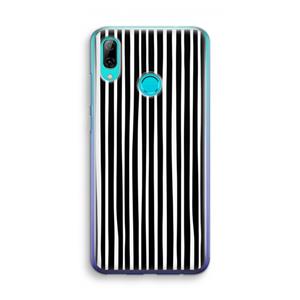 CaseCompany Stripes: Huawei P Smart (2019) Transparant Hoesje