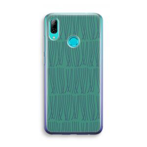 CaseCompany Swirls: Huawei P Smart (2019) Transparant Hoesje