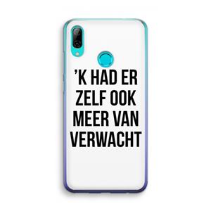 CaseCompany Meer verwacht: Huawei P Smart (2019) Transparant Hoesje