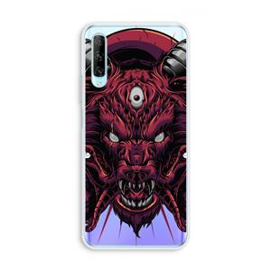 CaseCompany Hell Hound and Serpents: Huawei P Smart Pro Transparant Hoesje