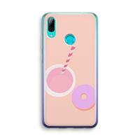CaseCompany Donut: Huawei P Smart (2019) Transparant Hoesje