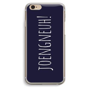 CaseCompany Joengneuh!: iPhone 6 / 6S Transparant Hoesje
