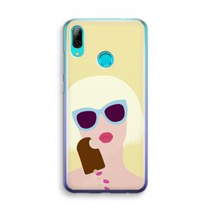 CaseCompany Ice cream: Huawei P Smart (2019) Transparant Hoesje